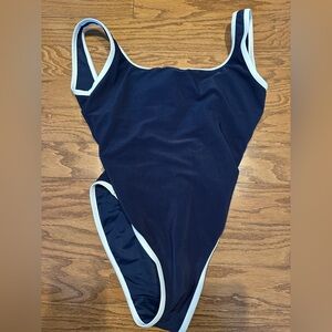 LainSnow NAVY one piece